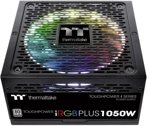 Блок питания Thermaltake ATX 1050W Toughpower iRGB Plus 80+ platinum 24+2x(4+4) pin APFC 140mm fan color LED 12xSATA Cab Manag RTL (PS-TPI-1050F2FDPE-1) фото 8