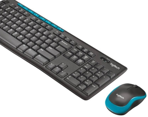 Комплект клавиатура + мышь Logitech MK275, беспроводной Black/ gray (920-008535) фото 3
