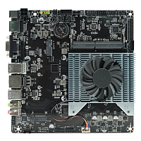 Материнская плата Afox AFMIN100-1L-V2 Motherboard N100, ITX MB Mini-ITX (17 x17cm) with CPU