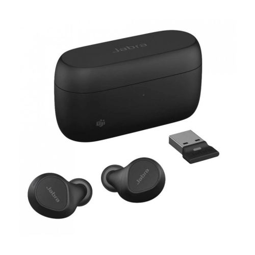Гарнитура беспроводная/ Jabra Evolve2 Buds USB-A MS – Wireless Charging Pad (20797-999-989)