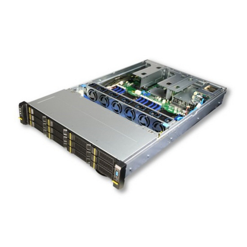 CAH80010095 Purley 2U,12*3.5” 8 *SAS/ SATA +4*NVMe tri-mode HDBP with EXP, C621 MB, 24 DIMMs Slots, "Barebone