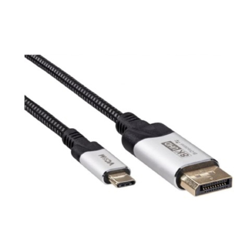 Кабель-адаптер/ Кабель-адаптер DP A(m) [--]USB 3.1 Type-Cm,bi-direct, 8K@60Hz, 1.8m , VCOM [CU422VB-1.8]