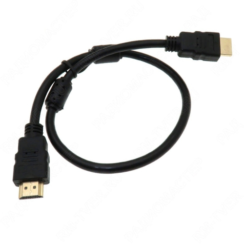 Кабель соединительный аудио-видео Premier 5-813 HDMI (m)/ HDMI (m) 0.75м. феррит.кольца черный (5-813 0.75)