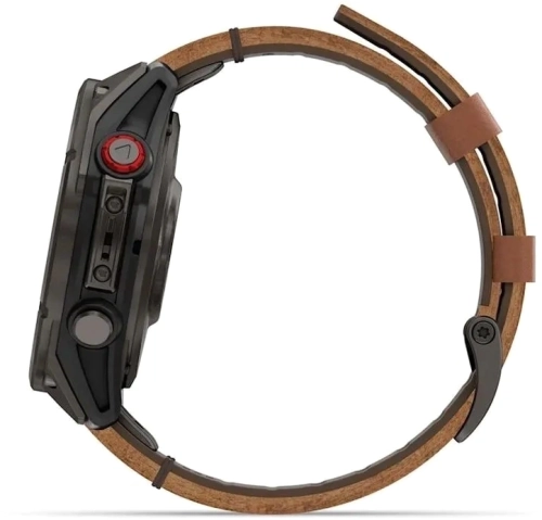 Смарт-часы Garmin Fenix 8 Pro 1.4 AMOLED корп.серый рем.песочный (010-03198-40) фото 5