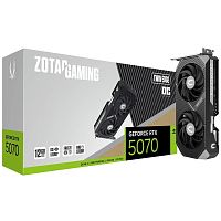 Видеокарта Zotac PCI-E 4.0 RTX 5070 TWIN EDGE OC NVIDIA GeForce RTX 5070 12Gb 192bit GDDR7 2542/ 28000 HDMIx1 DPx3 HDCP Ret (ZT-B50700H-10P)