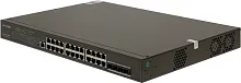 IP-COM G5328P-24-410W Управляемый PoE коммутатор третьего уровня с 24 гигабитными портами PoE, 4 SFP и 1 Console порт