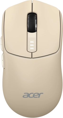 Мышь Acer OMR312 бежевый оптическая 3200dpi беспров. BT/ Radio USB 5but (ZL.MCECC.037)