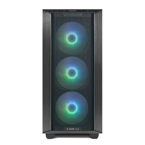 LIAN LI Lancool III RGB Black, Medium Case: E-ATX (under 280mm), ATX, Micro-ATX, Mini-ITX, 2xUSB 3.0, 1xUSB Type C, 1xAudio, Included Fans: 3x140mm ARGB PWM (300~1650RPM), 1x140mm PWM (200~1800RPM) (G99.LAN3RX.00)
