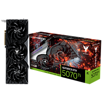 Видеокарта Gainward RTX5070Ti PHOENIX 16GB GDDR7 256bit 3xDP HDMI 3FAN RTL (NE7507T019T2-GB2031C)