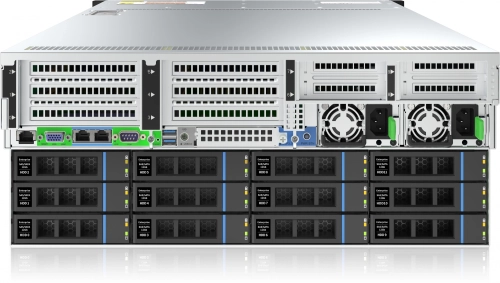 Сервер IRU Rock g4236ag3 2x7313 2x32Gb 9361-16i AST2500 2xGigEth 2x1300W w/o OS (2098238) фото 2