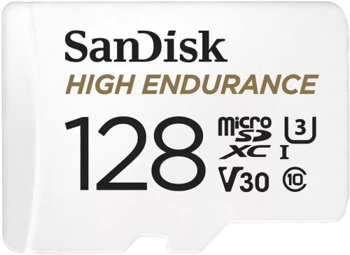 Флеш карта microSDXC 128GB Sandisk SDSQQNR-128G-GN6IA High Endurance V30 + adapter