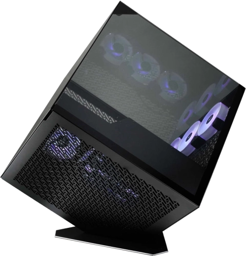 Корпус Azza CUBE PLUS черный без БП ATX 6x120mm 2xUSB3.0 1xUSB3.1 audio bott PSU (CSAZ-1002 CUBE+) фото 5