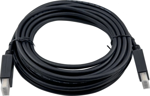 Кабель ver1.2 DisplayPort (m) DisplayPort (m) 10м черный (1992229) (1992229#MLN)