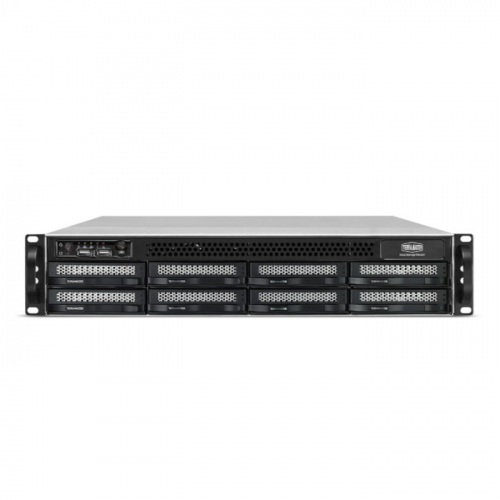 Сетевой сервер хранения данных TerraMaster NAS, Xeon E-2224G, noDIMM, noHDD, 4x RJ-45 1GbE, 550W (U8-722-2224) фото 2