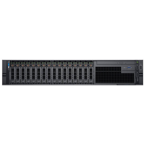Сервер Dell PowerEdge R740/ 2x Xeon Silver 4116/ 64GB/ 2x 1.92TB (up 16SFF)/ H730p/ iD9En/ 4x GbE/ 1x 750W (up 2) (210-AKXJ-284) фото 2