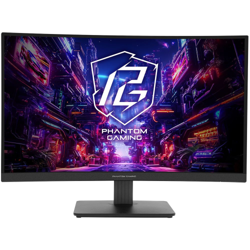 Монитор 27" ASRock Phantom Gaming PG27QRT1B Black (VA, 2560x1440, 2xHDMI+DP, 1 ms, 178°/ 178°, 300 cd/ m, 180Hz, HDR400)