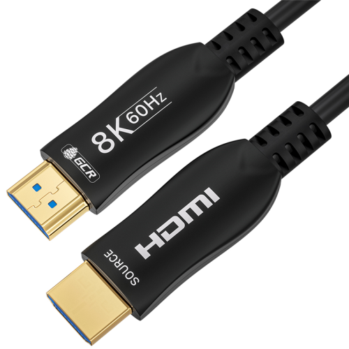 GCR Кабель 5.0m оптический HDMI 2.1 8K 60Hz, 4K 120Hz, 4:4:4, высокоскоростной 48.0 Гбит/ с, 3D, GCR-54745