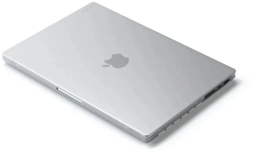 Чехол для ноутбука 16 Satechi Eco Hardshell прозрачный пластик (ST-MBP16CL) фото 7