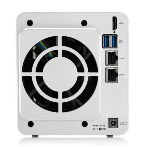Система хранения TerraMaster NAS/ Celeron N5095/ 5105/ 4GB/ noHDD/ RAID0,1,10,5,6,JBOD/ 2x RJ-45 2.5GbE (F4-423) фото 4