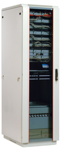 ЦМО Шкаф телекоммуникационный напольный 33U (600х800) дверь стекло (ШТК-М-33.6.8-1ААА)