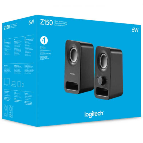 Колонки компьютерные Logitech Z150 2.0 3Вт (980-000814) фото 3