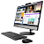 Моноблок Lenovo AIO V530-24ICB 23.8" FHD [10UX006PRU] Core I5-9400T/ 8GB/ 256GB SSD/ DVD-RW/ Radeon 530 2GB/ WiFi/ BT/ Win10Pro/ Black (10UX006PRU)