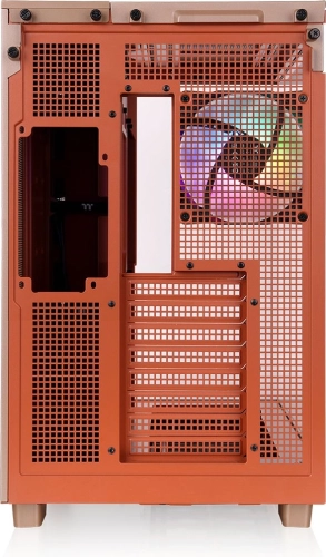 Корпус Thermaltake View 380 XL TG ARGB Gravel Sand коричневый без БП E-ATX 2x120mm 2xUSB3.0 audio bott PSU (CA-11E-00MGWN-00) фото 3