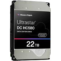 Жесткий диск/ HDD WD SAS Server 22Tb Ultrastar DC HC570 7200 6Gb/ s 512MB 1 year warranty (WUH722222ALE604)