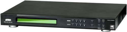 ATEN 4x4 4K HDMI Matrix Switch W/Scaler W/EU (VM6404HB-AT-G)