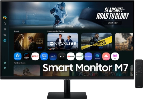 Монитор Samsung 32 LS32FM702UMXUE черный VA LED 4ms 16:9 HDMI M/M матовая 3000:1 300cd 178гр/178гр 3840x2160 60Hz 4K USB 6.5кг