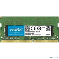 Crucial by Micron DDR4 32GB 3200MHz SODIMM (PC4-25600) CL22 2Rx8 1.2V (Retail), 1 year (CT32G4SFD832A)