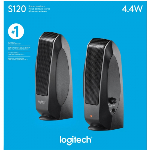 Колонки компьютерные Logitech S-120 2.0 (980-000010) фото 3