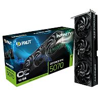 Видеокарта PALIT NE75070S19K9-GB2050S RTX5070 INFINITY 3 OC 12GB GDDR7 192bit 3-DP HDMI