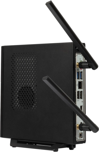 Компьютер Мини Amur Финвал H6I12 i5 13400 (2.5) 16Gb SSD512Gb UHDG 730 FreeDOS GbitEth WiFi BT 120W черный (RUS) (2127049) фото 7