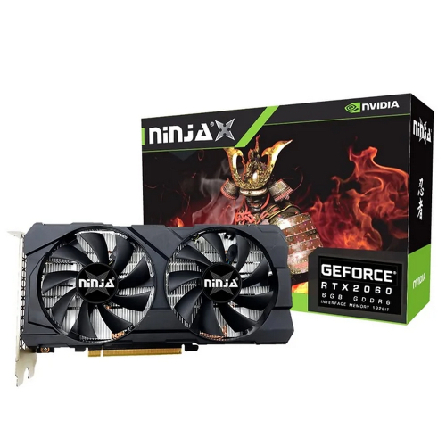 Ninja RTX2060 6GB 192bit GDDR6 DVI HDMI DP PCIE (NF206FG66F)