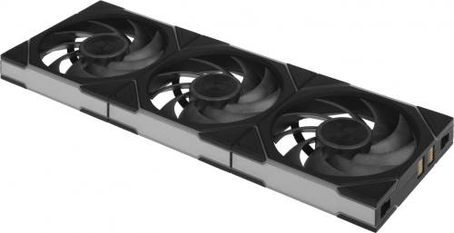 Вентилятор для корпуса Lian-Li Uni Fan TL Wireless 120 ARGB 120х120x28 черный 4-pin 33дБ (упак.:3шт) (G99.12TL1W3B.R0) Ret фото 9