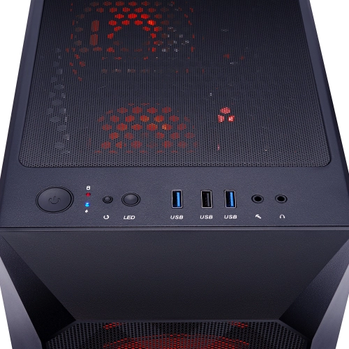 Компьютер Bloody BD-PC RB55C1 MT Ryzen 5 5600X (3.7) 32Gb SSD1Tb RTX4060 8Gb Windows 11 Home GbitEth 500W черный (RUS) (2107186) фото 16