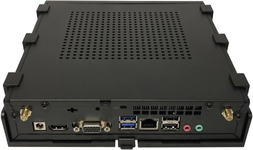 Компьютер IRU Tactio 310H6ATF slim i5 12400 (2.5) 16Gb SSD512Gb UHDG 730 Windows 11 Pro GbitEth WiFi BT 120W черный (RUS) (2131390) фото 2