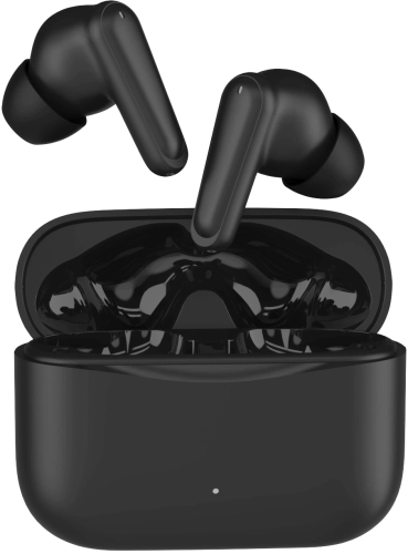 Гарнитура внутриканальные Hyundai Select H-EP203 черный беспроводные bluetooth в ушной раковине (HEP203B) фото 4