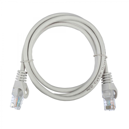 Кабель ACD Патч-корд ACD-LPU5E-10A |ACD-LPU5E-10A| Cat5e UTP 24AWG 4Pair, 7/ 0.18мм CCA Серый,1.0м, (741401)