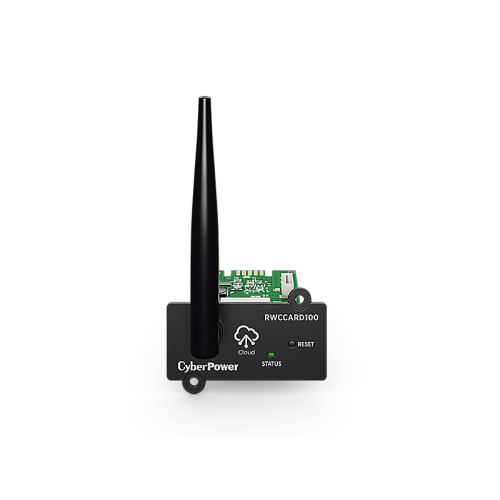Карта облачного мониторинга/ Cloud monitoring card CyberPower RWCCARD100 NEW для 1ф устройств, беспроводная, Wi-Fi (RWCARD100)