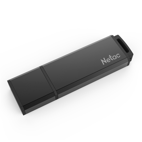 Netac U351 8GB USB2.0 Flash Drive, aluminum alloy housing (NT03U351N-008G-20BK)