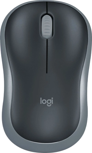 Мышь беспроводная Logitech M185 Gray [910-006540]