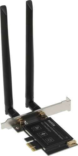 Сетевой адаптер Wi-Fi Netis F0 AC1300 PCI Express (ант.внеш.съем) 2ант. (F0#MLN)