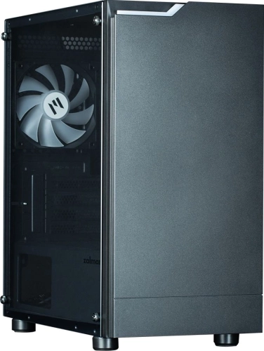 Корпус Zalman ZM-T4 Plus черный без БП mATX 6x120mm 1x140mm 1xUSB2.0 2xUSB3.0 audio bott PSU фото 2