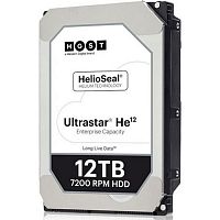 Жесткий диск HGST Enterprise HDD 3.5" SAS 12TB, 7200rpm, 256MB buffer (HUH721212AL5204 Hitachi Ultrastar Heluim HE12) (0F29532)