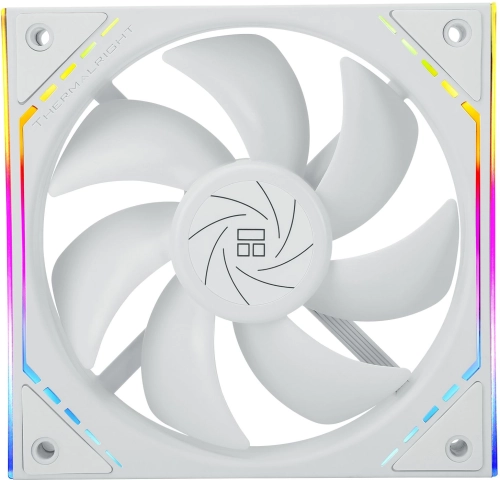 Вентилятор для корпуса Thermalright TL-M12W ARGB 120х120x25 белый 4-pin 23.2дБ Ret