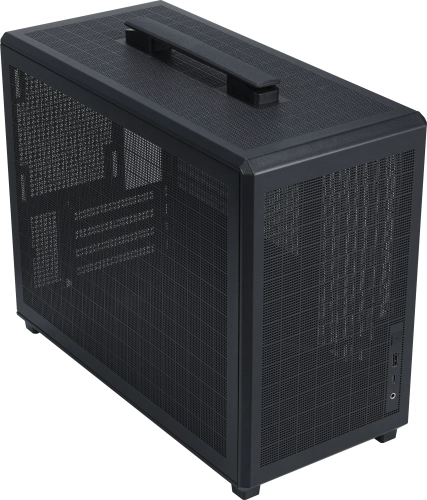 Корпус Accord ACC-H1851 черный без БП mATX 5x120mm 1xUSB3.0 audio