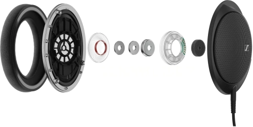 Наушники накладные Sennheiser HD 550 1.8м черный проводные оголовье (700455) фото 5