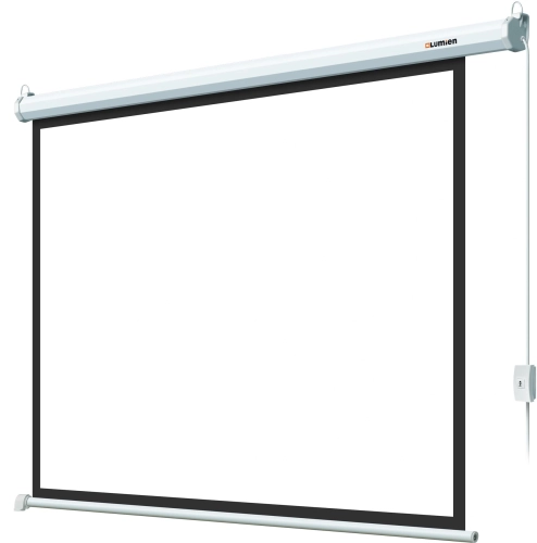 Экран Lumien 84 137x192см Eco Control LEC-100118 16:9 настенно-потолочный рулонный белый (моторизованный привод) фото 12